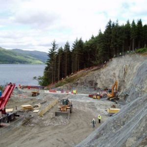 Glendoe Hydro Scheme, Škótsko Glendoe Hydro Scheme, Škótsko