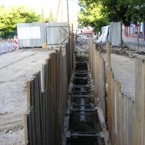 Kanalizačný zberač, Bratislava, Pribinova ulica Kanalizačný zberač, Bratislava, Pribinova ulica