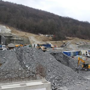 Modernizácia trate Púchov - Žilina pre rýchlosť do 160 km/h, I. etapa - Tunel Diel