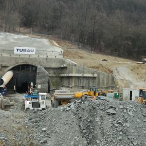 Modernizácia trate Púchov - Žilina pre rýchlosť do 160 km/h, I. etapa - Tunel Diel