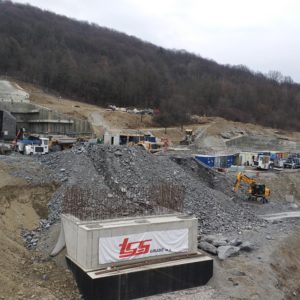 Modernizácia trate Púchov - Žilina pre rýchlosť do 160 km/h, I. etapa - Tunel Diel