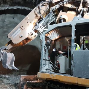 Modernizácia trate Púchov - Žilina pre rýchlosť do 160 km/h, I. etapa - Tunel Diel