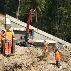 Modernizácia trate Púchov - Žilina pre rýchlosť do 160 km/h, I. etapa - Tunel Diel