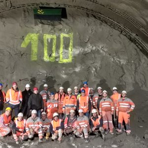 Modernizácia trate Púchov - Žilina pre rýchlosť do 160 km/h, I. etapa - Tunel Diel