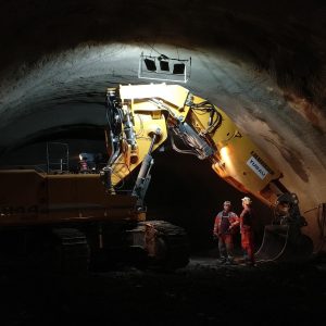 Modernizácia trate Púchov - Žilina pre rýchlosť do 160 km/h, I. etapa - Tunel Diel