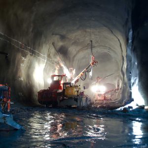 Tunelový privádzač elektrárne Kárahnjúkar, Island Tunelový privádzač elektrárne Kárahnjúkar, Island